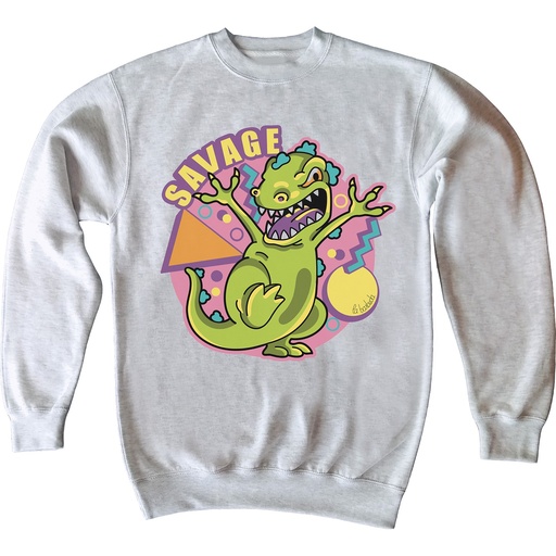Reptar Savage  dinosaurio Sudadera