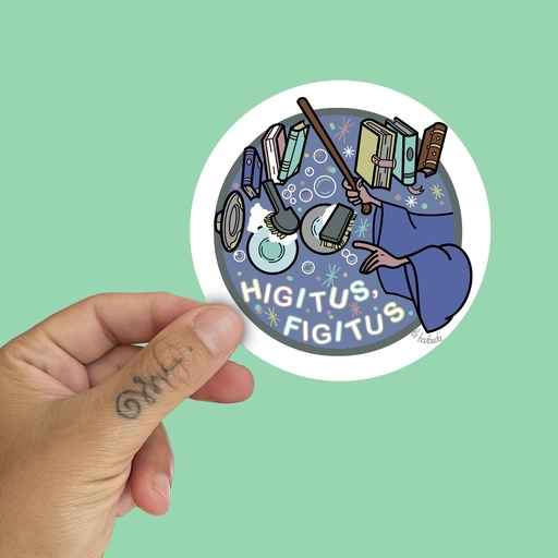 Pegatina Higitus Figitus by la barbuda