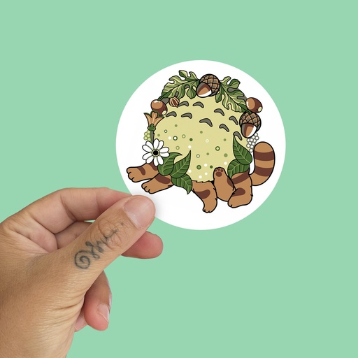 Pegatina Totoro by la barbuda