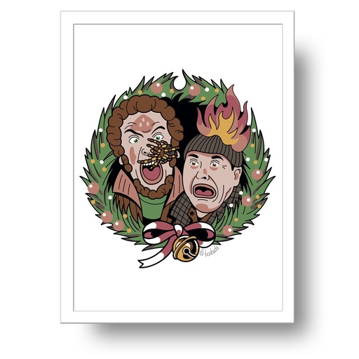 Solo en Casa Ladrones lámina