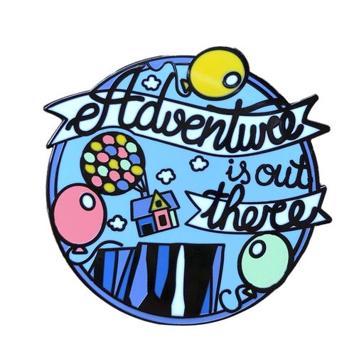 Adventure is out there pin
