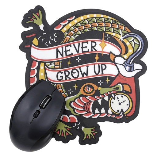 Alfombrilla de ratón Never Grow Up Garfio Edición Limitada