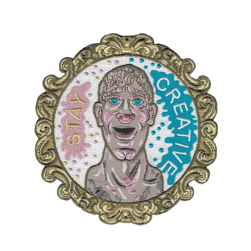 Art Attack Stay Creative parche Cabezón