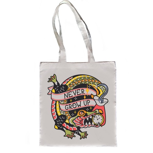 Bolso Never Grow Up Garfio Cocodrilo