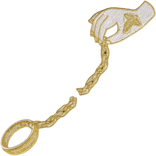 Edición limitada parche LOTR dos partes anillo