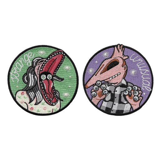 Pack de 2 parches Strange Unusual