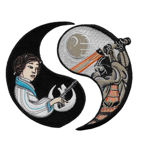 Pack de 2 parches Yin Yang