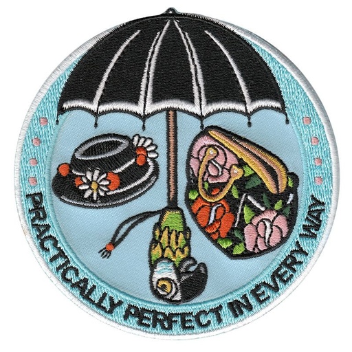 Parche Adhesivo Practically Perfect