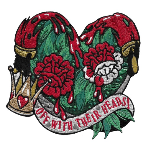 Parche Adhesivo Rosas que le corten la cabeza