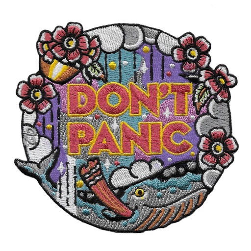 Parche Don't Panic Ballena 42
