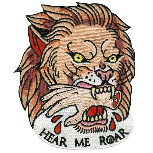 Parche GOT Hear me Roar Leon Lannister