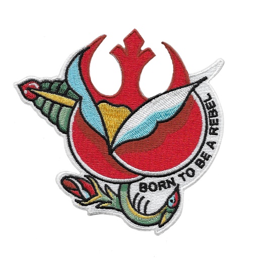 Parche Rosa Born to be a rebel