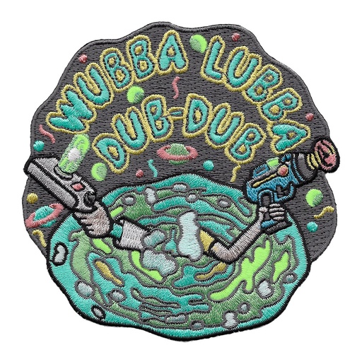 Parche Wubba Lubba Dub-Dub