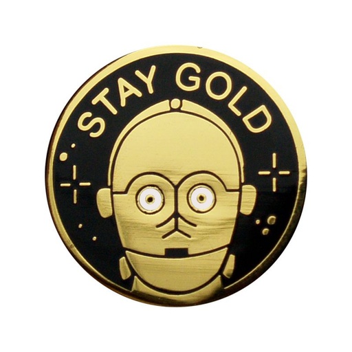 Pin Stay Gold