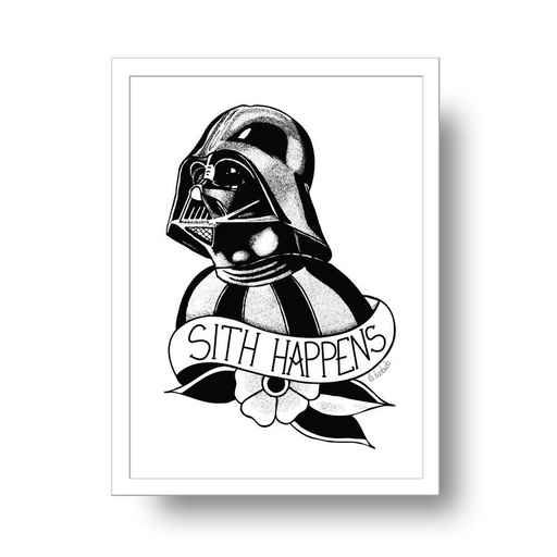 Lámina Sith Happens