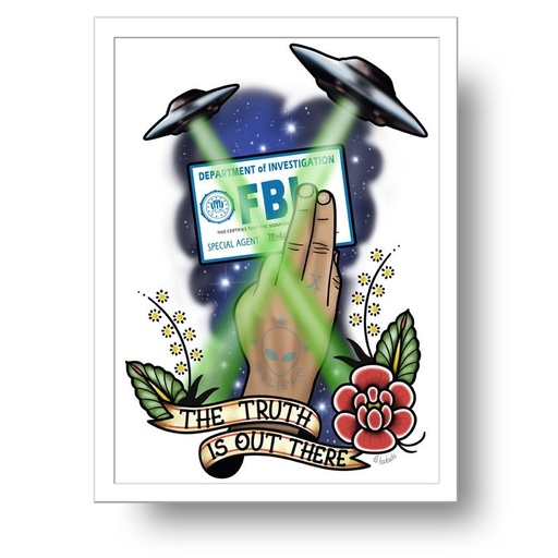 Lámina The truth is