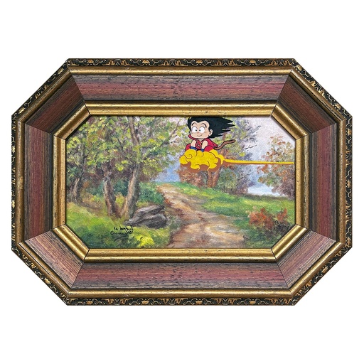 Cuadro vintage Goku Kinton