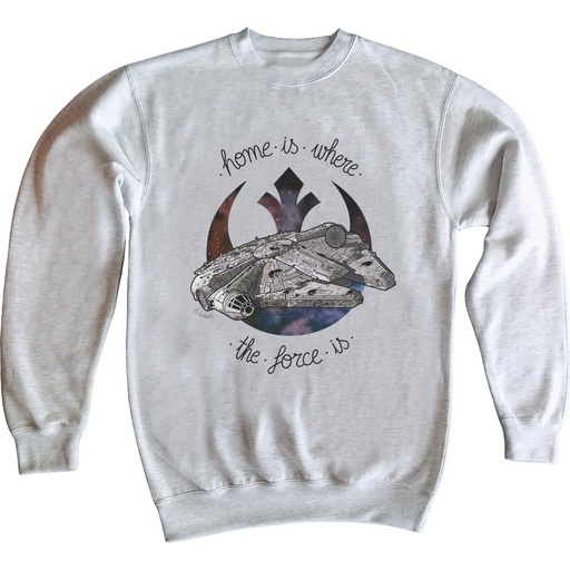 Sudadera Home is where the Force is