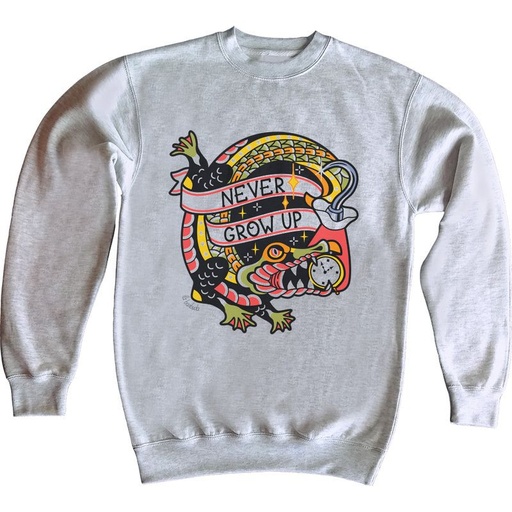 Sudadera Garfio Never Grow Up
