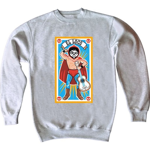 Sudadera Un poco Loco Lucha Libre