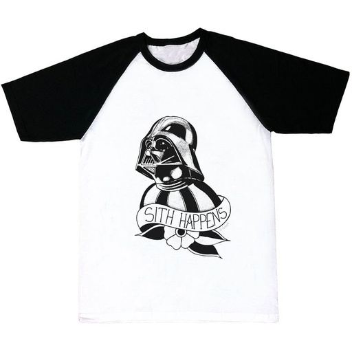 Camiseta mangas negras Sith Happens