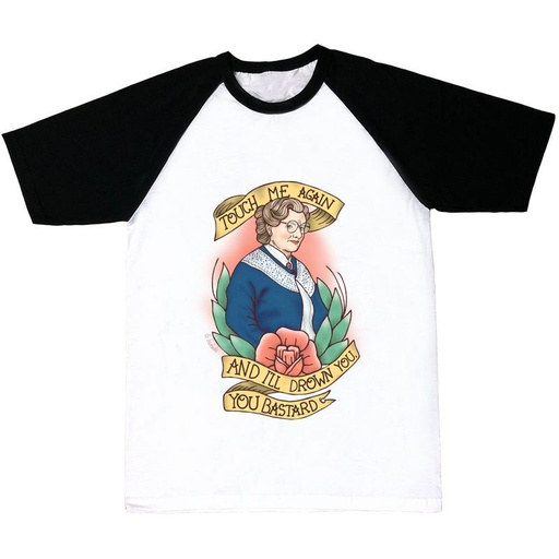 Camiseta mangas negras Touch me again