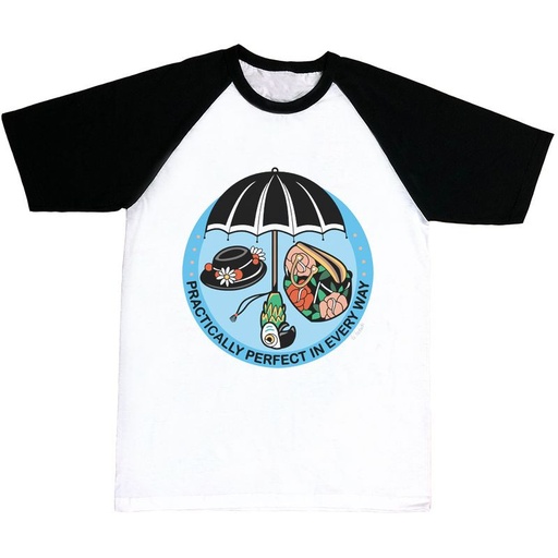 Camiseta mangas negras Practically Perfect