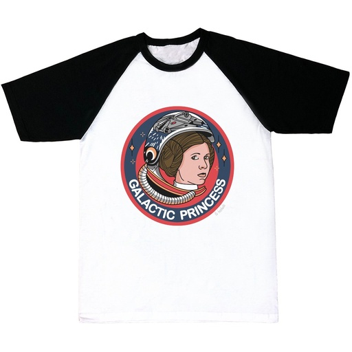 Camiseta mangas negras Galactic Princess
