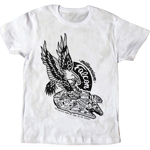 Halcón Milenario el pedazo de chatarra más rápido camiseta