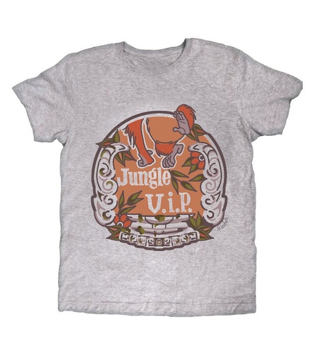Jungle VIP gorila camiseta gris