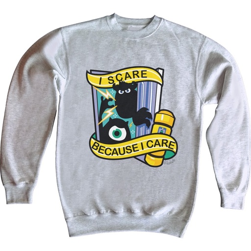Sudadera Monstruos I scare because I care